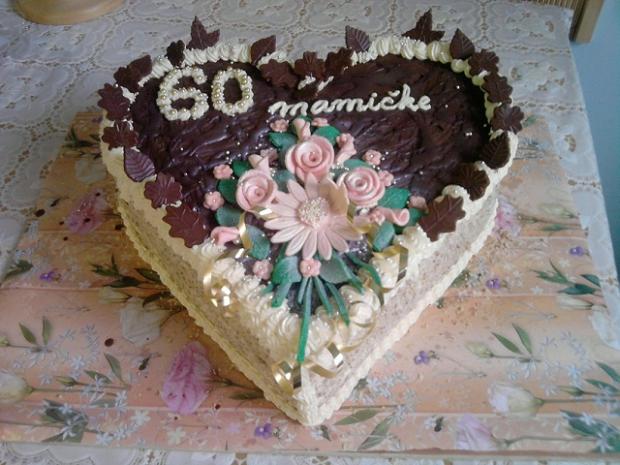 60-ka mamičke, torta, Narodeninové torty, MiriF, 1