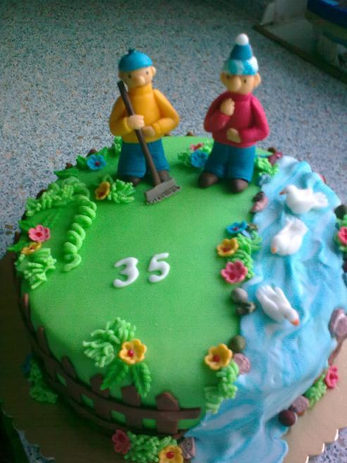Pat a Mat, torta, Rozprávkové torty Pat a Mat, torta, Rozprávkové torty, Gaba585, 1