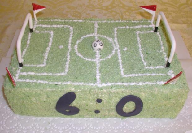 Futbalové ihrisko, torta, Športové torty, Roman1, 1