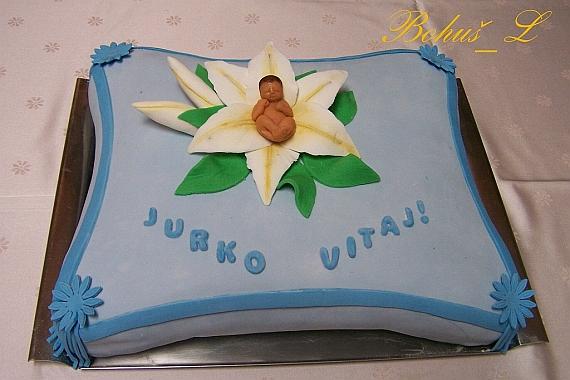 Pre Jurka, torta, Torty na krstiny Pre Jurka, torta, Torty na krstiny, Bohus_L, 1