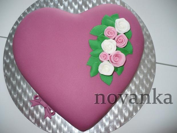 Srdce, torta, Narodeninové torty Srdce, torta, Narodeninové torty, novanka, 1