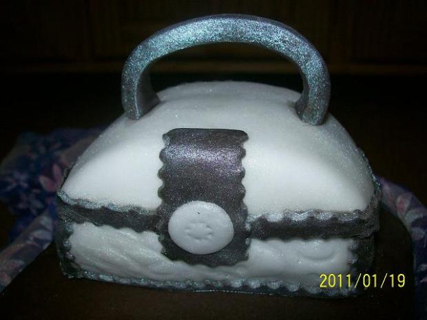 detail na kabelku, torta, xela, 1
