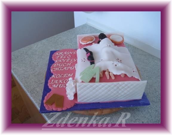 Postýlka., torta, Torty pre dospelých *, Zdenka Rajnochova, 1