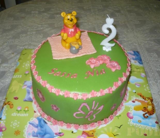 s Mackom Pu pre malú slečnu, torta, Rozprávkové torty, Jane-PE, 1
