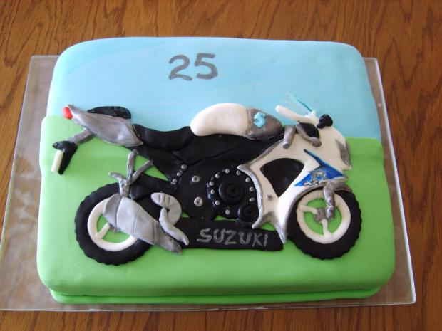 Suzuki GSXR- 600, torta, Narodeninové torty, Bori, 1