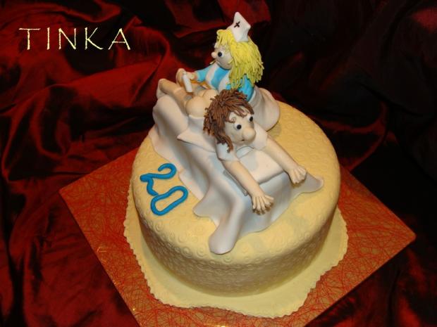 Sestrička v akcii, torta, Netradičné torty, Tinka, 1