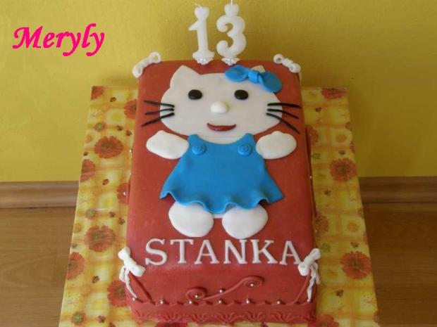 Hello Kitty, torta, Ostané torty pre deti, Meryly, 1