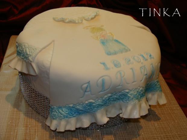 Na krstiny, torta, Torty na krstiny, Tinka, 1