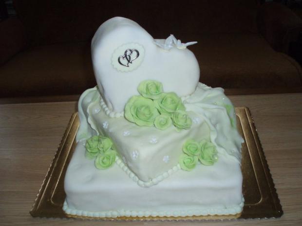 svadobná č. 6 , torta, Svadobné torty svadobná č. 6 , torta, Svadobné torty, Ivet, 1