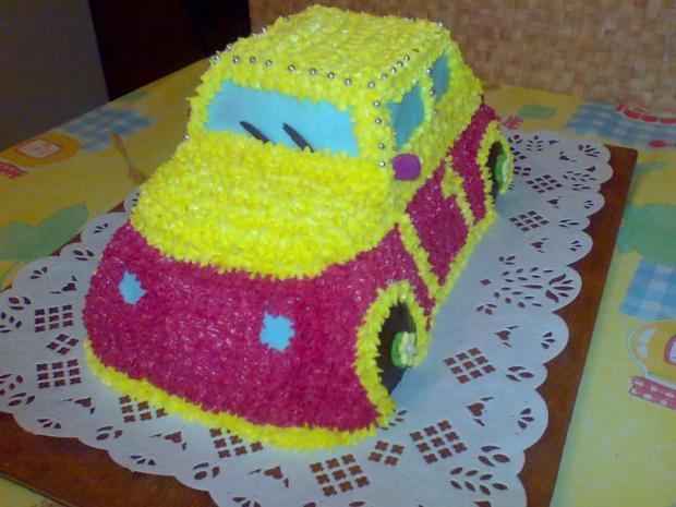 autíčko na želanie, torta, Torty autíčka, vláčiky, zabacka, 1