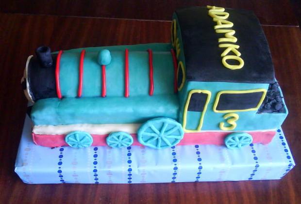 Vláčik Tomáš iný pohľad, torta, Torty autíčka, vláčiky, emkabenka, 1