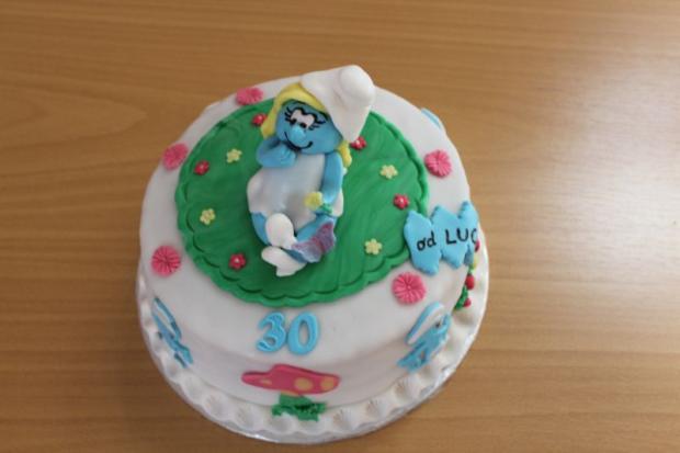 šmoulinka, torta, Narodeninové torty, Andy222, 1
