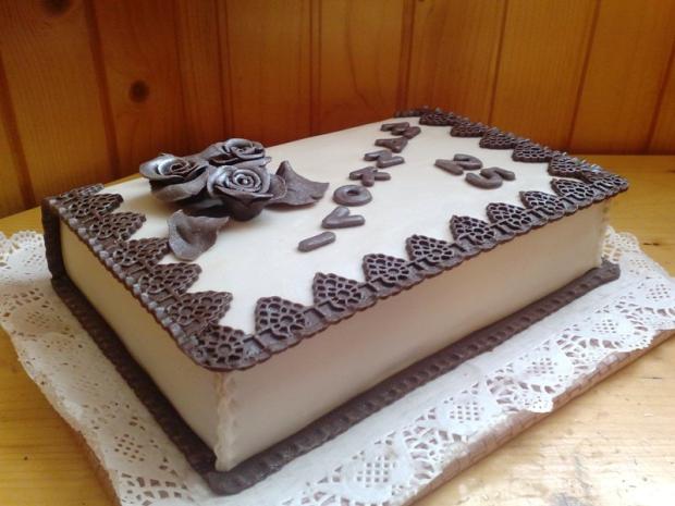 kniha k 25 , torta, Narodeninové torty kniha k 25 , torta, Narodeninové torty, erikaja, 1