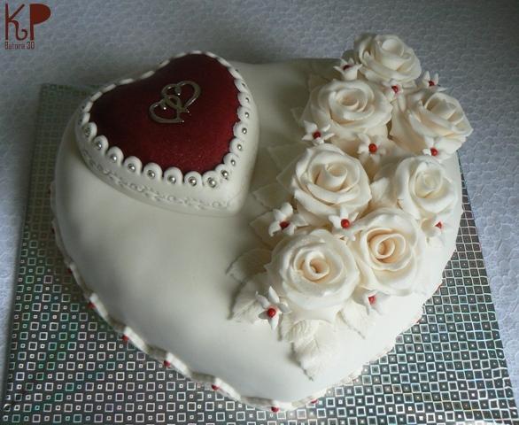 Zásnubná-ďalšia so srdiečkom, torta Zásnubná-ďalšia so srdiečkom, torta, batora30, 1