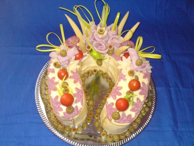 slana podkova, torta, Slané torty, lubka74, 1