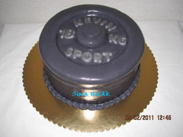 Kotúč z činky, torta Kotúč z činky, torta, Torty Snov, 1
