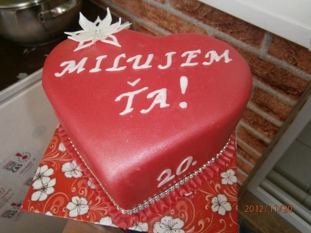 Mini srdiecko, torta, Narodeninové torty, olinockaaa, 1