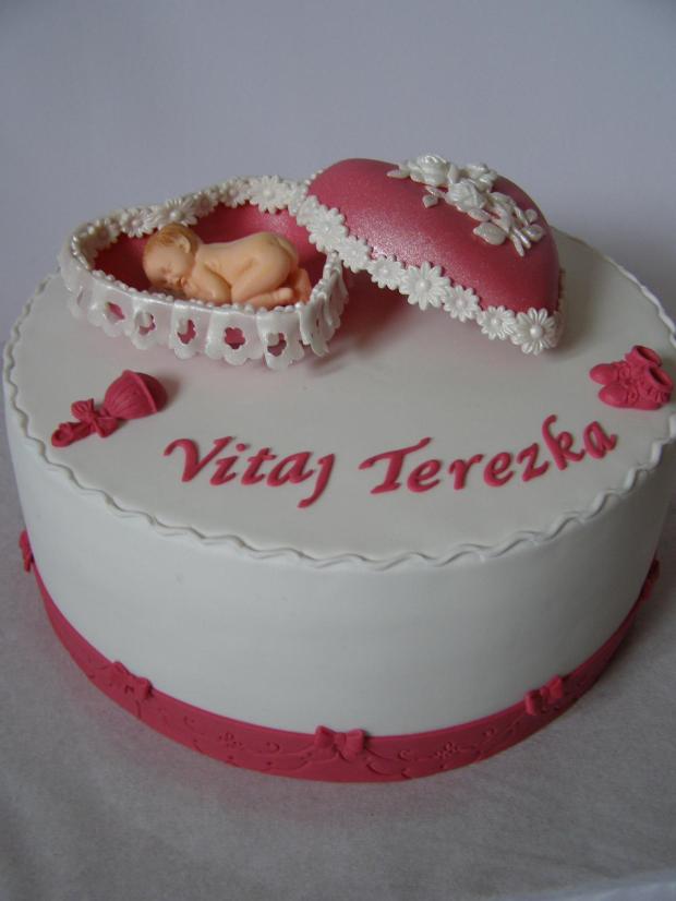 Pre Terezku, torta, Torty na krstiny Pre Terezku, torta, Torty na krstiny, Miruš 77, 1