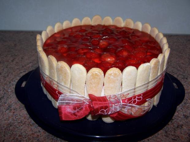 jahodova jogurtovo-zelatinova torta, torta jahodova jogurtovo-zelatinova torta, torta, , 1
