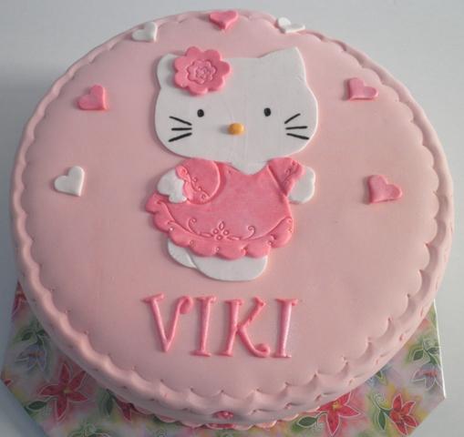 Kitty, torta, Torty pre dievčatá, ivetpm, 1
