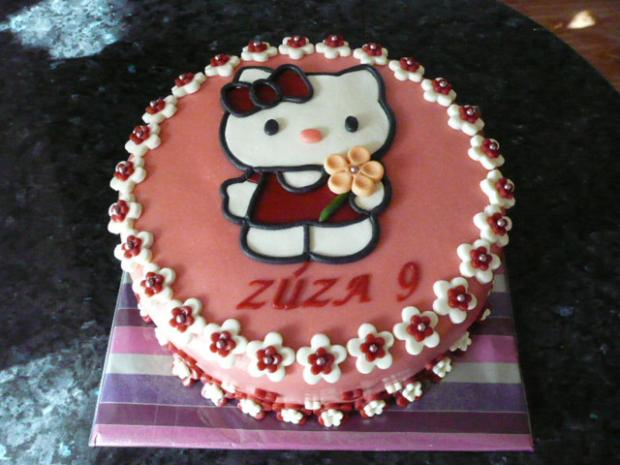 Hello Kitty 2, torta, Torty pre dievčatá, m.vecernikova, 1