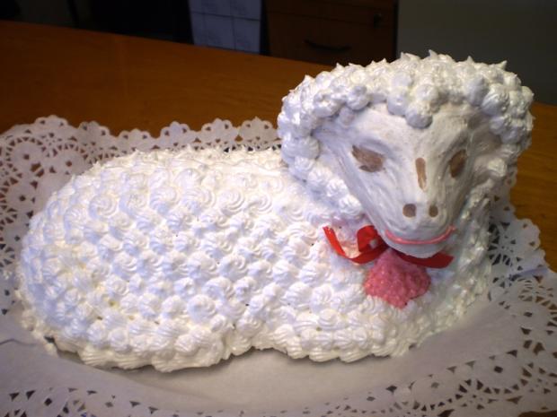 Veľkonočný baránok, torta, Veľkonočné torty Veľkonočný baránok, torta, Veľkonočné torty, marycka, 1
