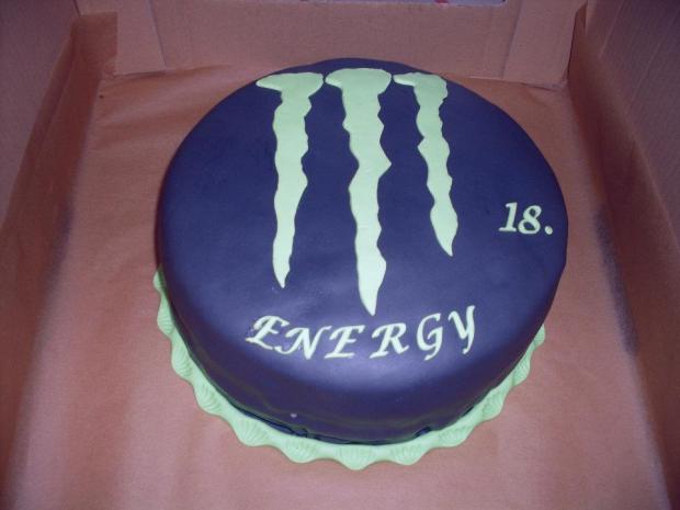 energy drink, torta, Narodeninové torty, christee25, 1