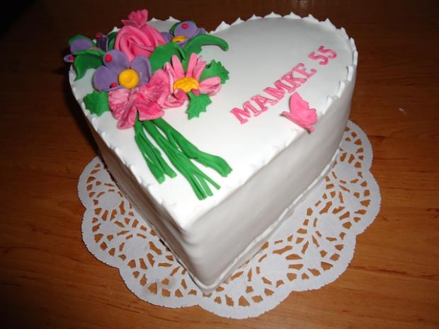 srdce, torta, Narodeninové torty, ZUZANA ŠTRBKOVÁ, 1