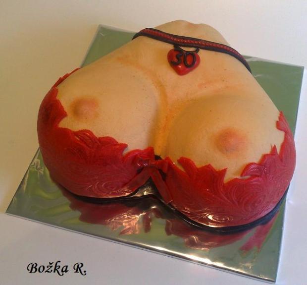 prsia, torta, Torty pre dospelých *, Božka R., 1