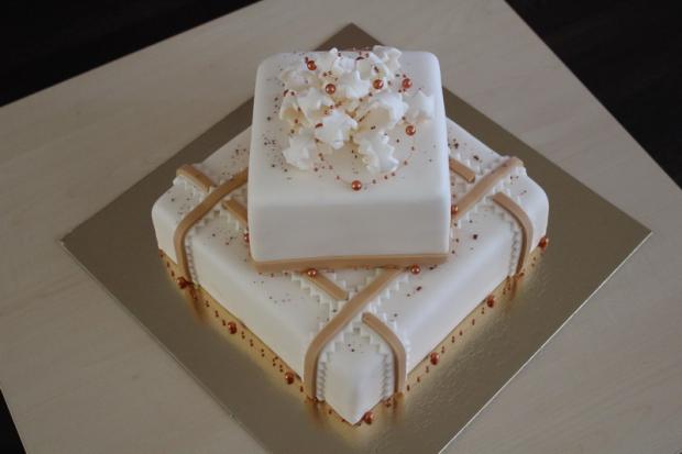 Svadobné štvorce :-), torta, Svadobné torty Svadobné štvorce :-), torta, Svadobné torty, jazvinka, 1