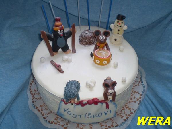 krteček, torta, Rozprávkové torty krteček, torta, Rozprávkové torty, WERA, 1