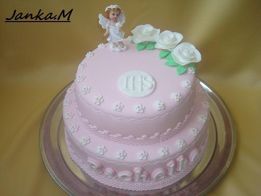 1. sv. prijímanie, torta, Torty na cirkevné sviatky, Janka.M, 1