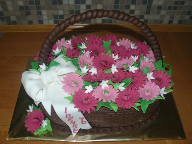 košík, torta, Narodeninové torty košík, torta, Narodeninové torty, MarikaFa, 1