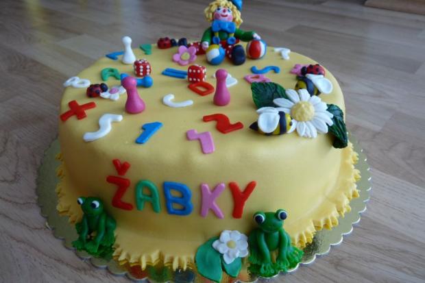 torta pre škôlku, torta, Torty - škola, stužková, martazdar, 1