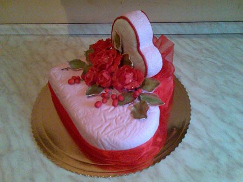 Srdce na srdci, torta, Narodeninové torty Srdce na srdci, torta, Narodeninové torty, alioska, 1