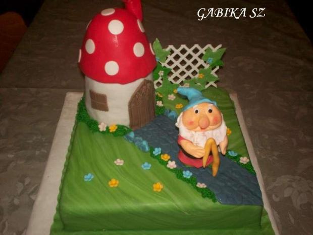 Trpasliček na dvore, torta, Rozprávkové torty, GABIKA SZ., 1
