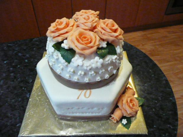 Na sedmdesátiny, torta, Narodeninové torty Na sedmdesátiny, torta, Narodeninové torty, m.vecernikova, 1
