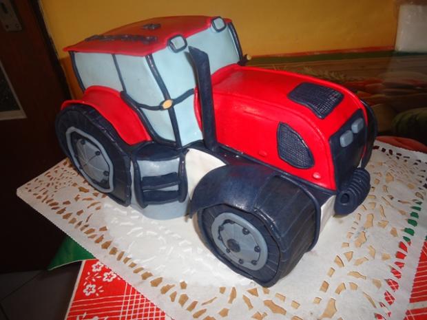 traktor, torta, Netradičné torty, ZUZANA ŠTRBKOVÁ, 1