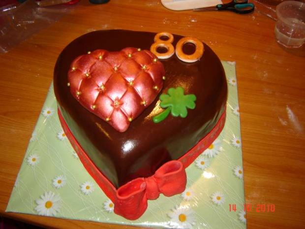 srdiečko, torta srdiečko, torta, Macka, 1