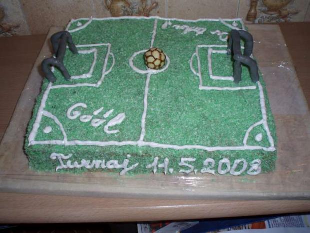 Futbalové ihrisko, torta, Športové torty, Terka, 1