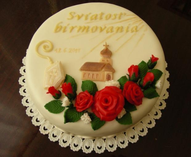 Birmovka, torta, Torty na cirkevné sviatky Birmovka, torta, Torty na cirkevné sviatky, stanulik85, 1