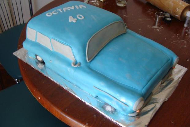 TORTA PRE VETERAN OCTAVIA, torta, Narodeninové torty, mimasn, 1