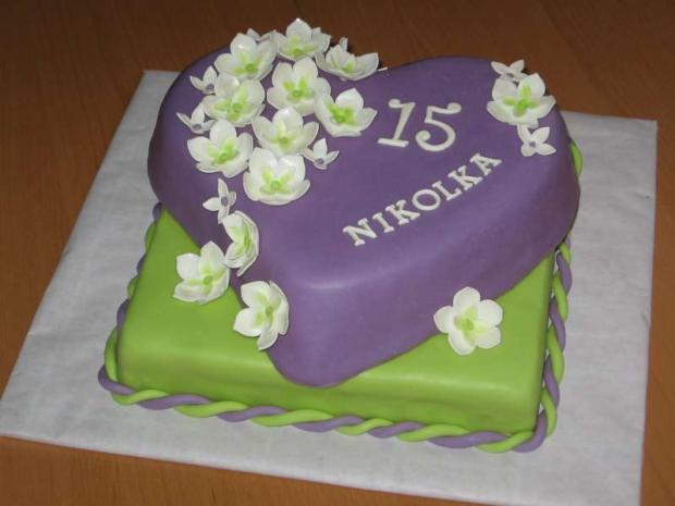 Srdiečko , torta, Narodeninové torty Srdiečko , torta, Narodeninové torty, Lubka212, 1
