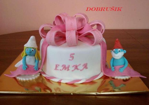 So šmolkami, torta, Rozprávkové torty So šmolkami, torta, Rozprávkové torty, Dobrusik, 1