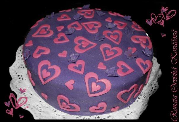 valentinska, torta valentinska, torta, renka74, 1