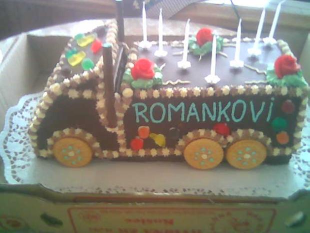 kamion, torta, Torty autíčka, vláčiky, adrianaPD, 1