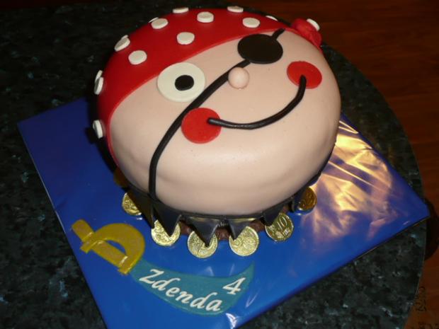 Pirát, torta, Rozprávkové torty, m.vecernikova, 1