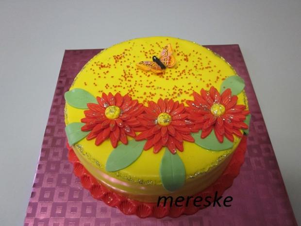 prekvapenie k meninkam, torta, Mereske, 1