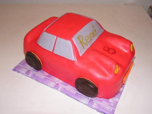 autíčko pre Reného, torta, Torty autíčka, vláčiky autíčko pre Reného, torta, Torty autíčka, vláčiky, Viera Mrvová, 1
