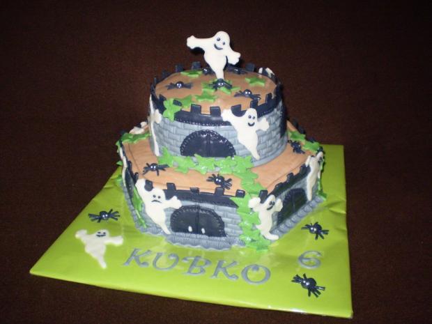 strašidelný hrad pre Kubka, torta, Ostané torty pre deti strašidelný hrad pre Kubka, torta, Ostané torty pre deti, , 1